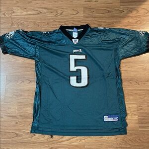 Reebok  Green Eagles Jersey Vintage McNabb XL